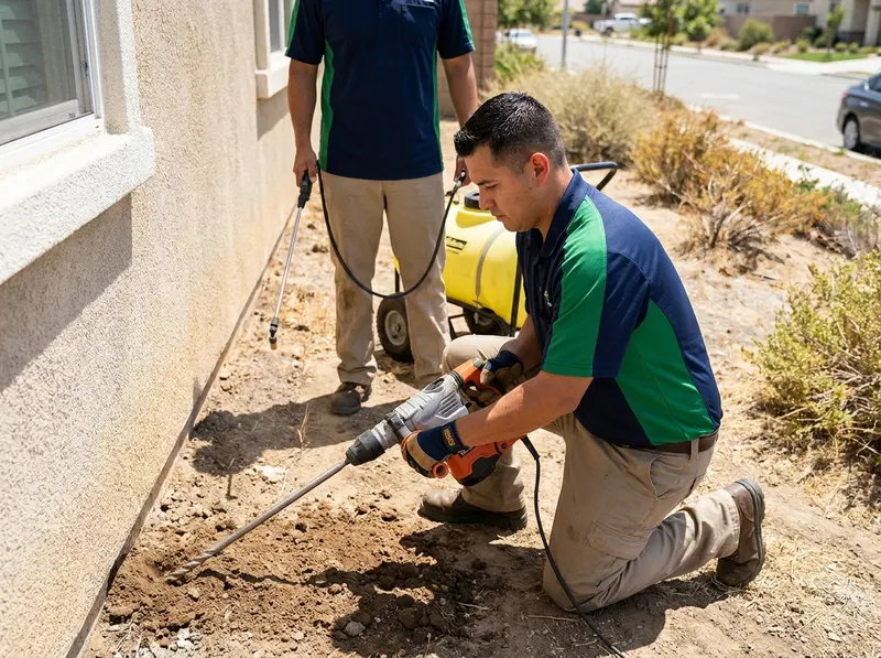 Subterranean Termite Barrier Treatment in Riverside, CA